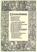 Coverdale New Testament Title Page